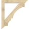 Ekena Millwork Balboa Traditional Rough Sawn Bracket w/ Offset Brace, Douglas Fir, 6"W x 36"D x 40"H BKT0604X36X40BOA01RDF - alternate 2